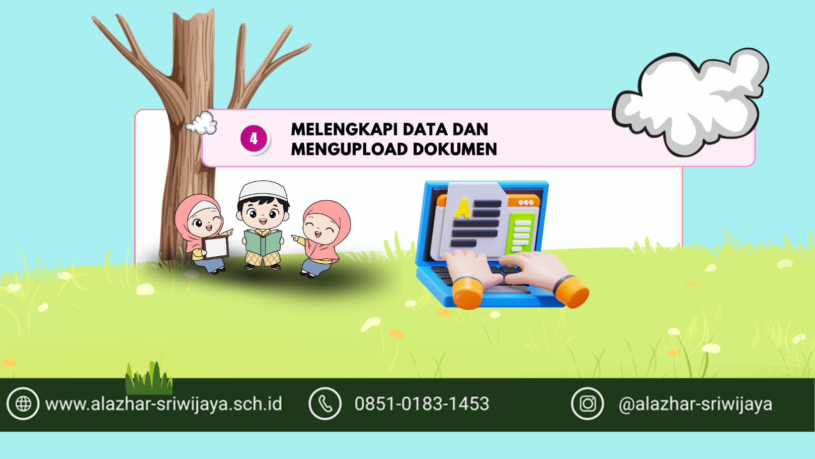 4. Melengkapi data dan mengupload dokumen 